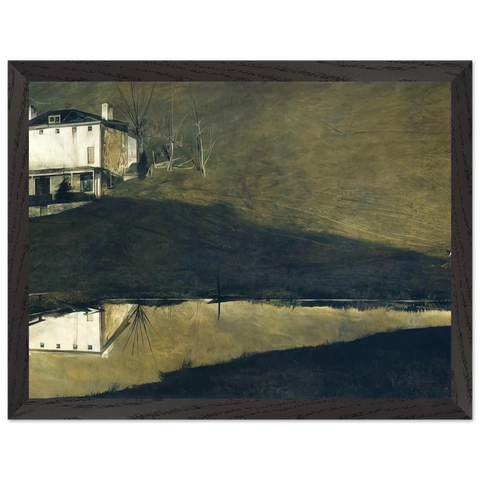 BROWN SWISS by Andrew Wyeth — Framed art print at Zephyeer