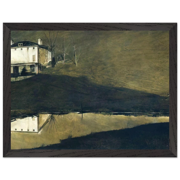 BROWN SWISS by Andrew Wyeth — Framed art print at Zephyeer
