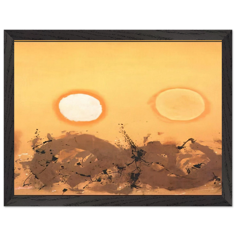 Duet - 1962 by Adolph Gottlieb — Framed art print at Zephyeer