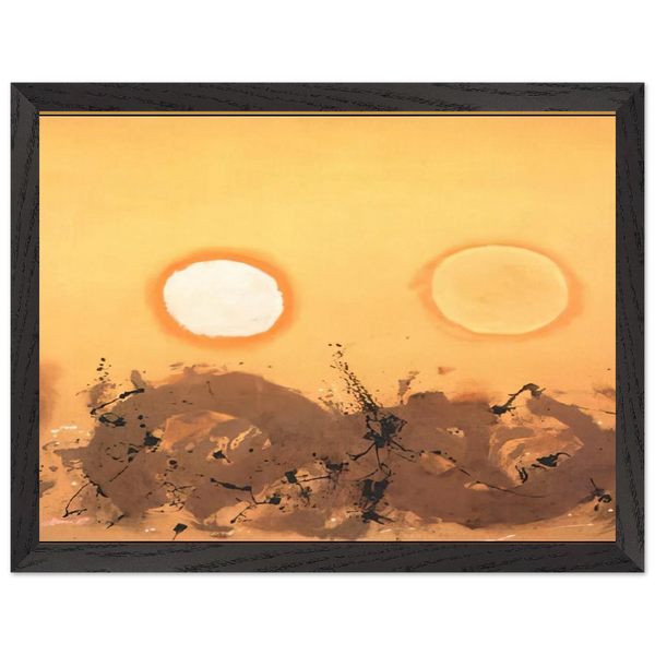 Duet - 1962 by Adolph Gottlieb — Framed art print at Zephyeer