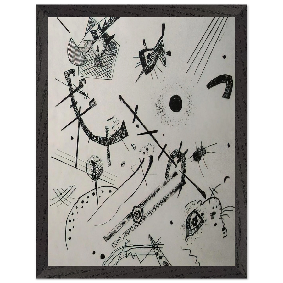 SMALL WORLDS XI 1922 by Wassily Kandinsky — Framed art print at Zephyeer
