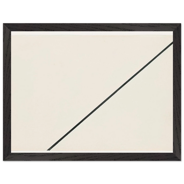 Diagonal by Ellsworth Kelly — Framed art print at Zephyeer