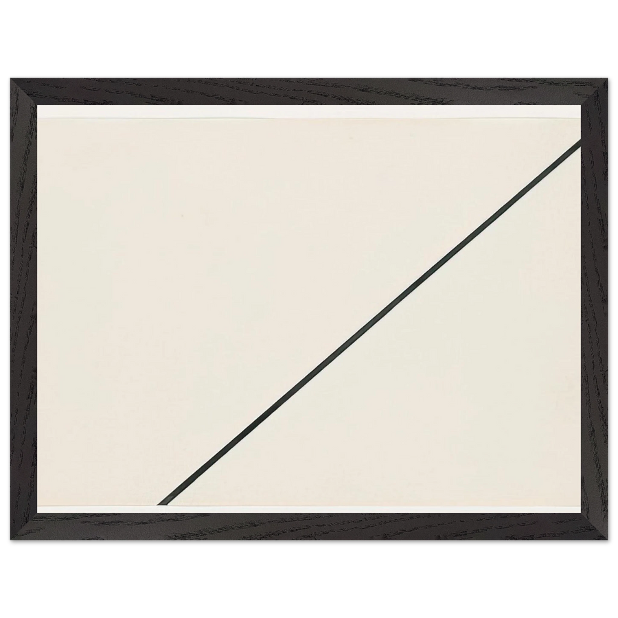Diagonal by Ellsworth Kelly — Framed art print at Zephyeer
