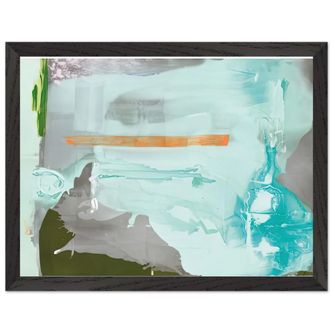 Poseidon, 1990- by Helen Frankenthaler — Framed art print at Zephyeer