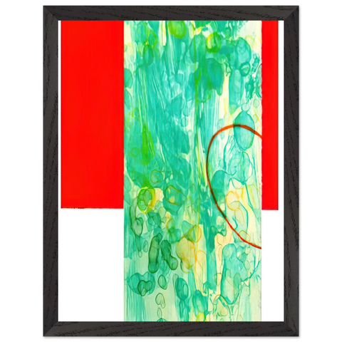 Bluest by Sam Gilliam — Framed art print at Zephyeer