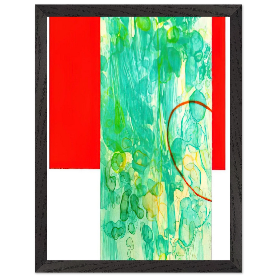 Bluest by Sam Gilliam — Framed art print at Zephyeer