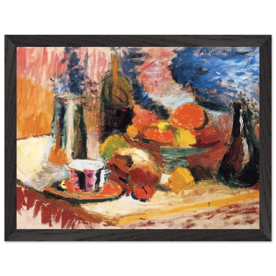STILL LIFE WITH FRUIT 1896 by Henri Matisse — Framed art print at Zephyeer