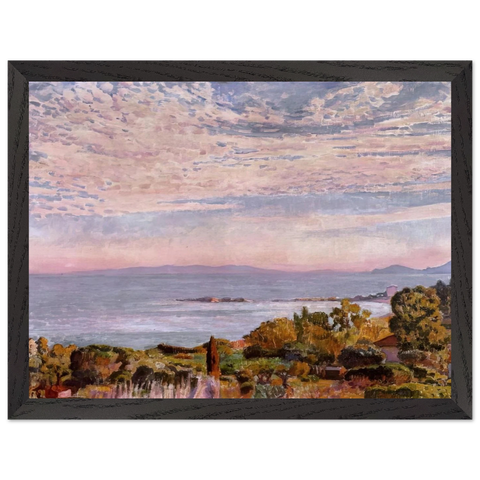 THE BAY OF ST CLAIR 1923 by Theo van Rysselberghe — Framed art print at Zephyeer