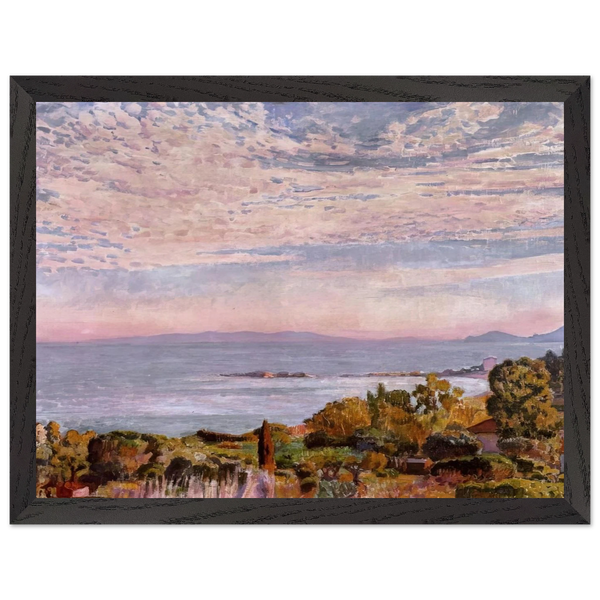 THE BAY OF ST CLAIR 1923 by Theo van Rysselberghe — Framed art print at Zephyeer