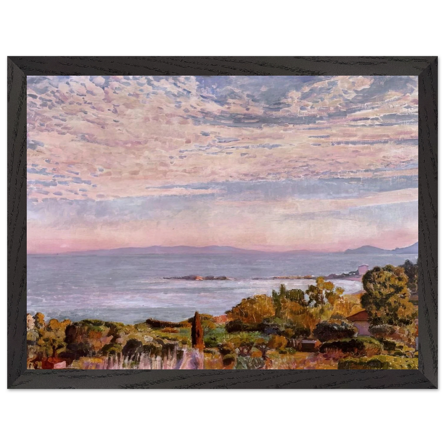 THE BAY OF ST CLAIR 1923 by Theo van Rysselberghe — Framed art print at Zephyeer