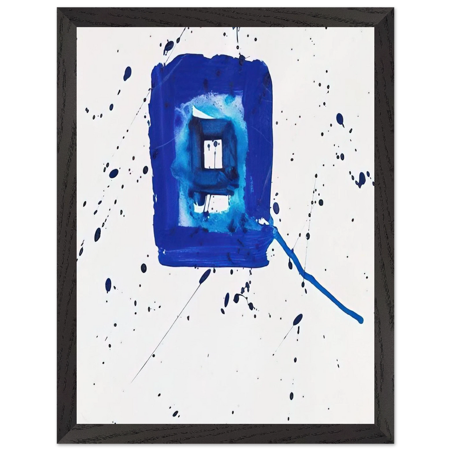 Blue Frame by Sam Francis — Framed art print at Zephyeer