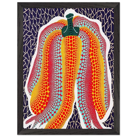 PUMPKIN 1990 by Yayoi Kusama — Framed art print at Zephyeer