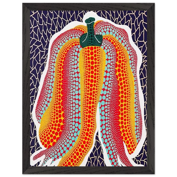 PUMPKIN 1990 by Yayoi Kusama — Framed art print at Zephyeer