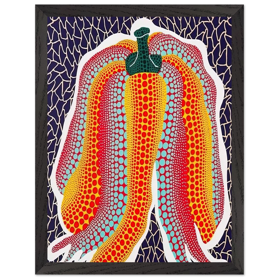 PUMPKIN 1990 by Yayoi Kusama — Framed art print at Zephyeer