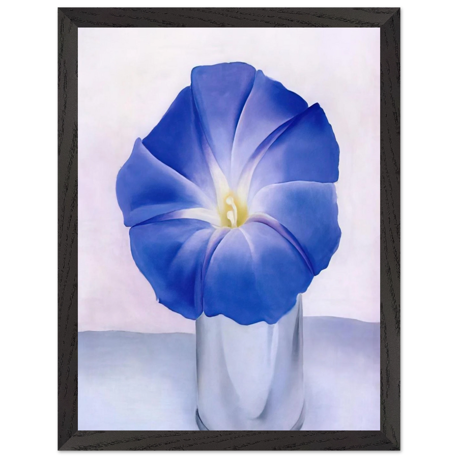 Blue Morning Glory by Georgia O'Keeffe — Framed art print at Zephyeer