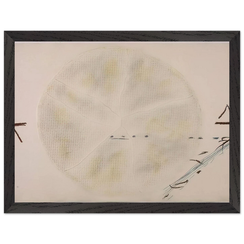 THE SIEVE 1972 by Antoni Tapies — Framed art print at Zephyeer
