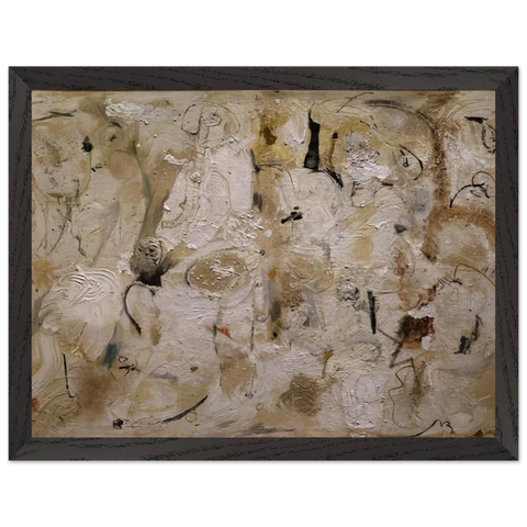 Painted on 21st Street - 1951 by Helen Frankenthaler — Framed art print at Zephyeer