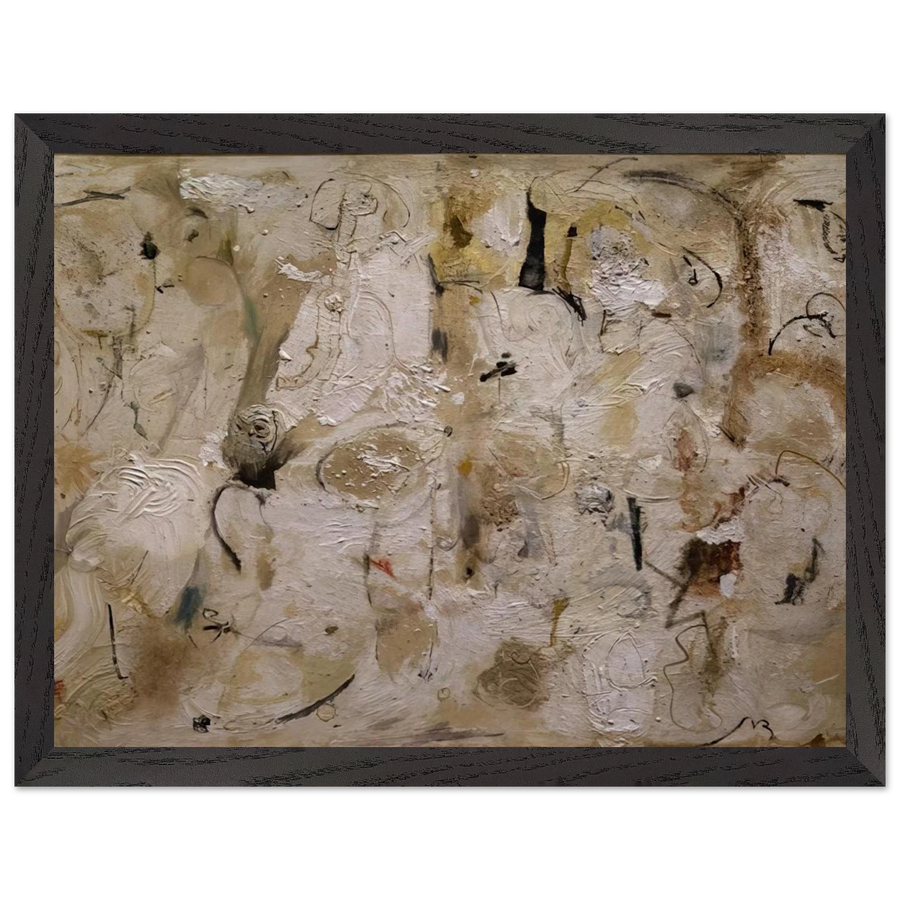 Painted on 21st Street - 1951 by Helen Frankenthaler — Framed art print at Zephyeer