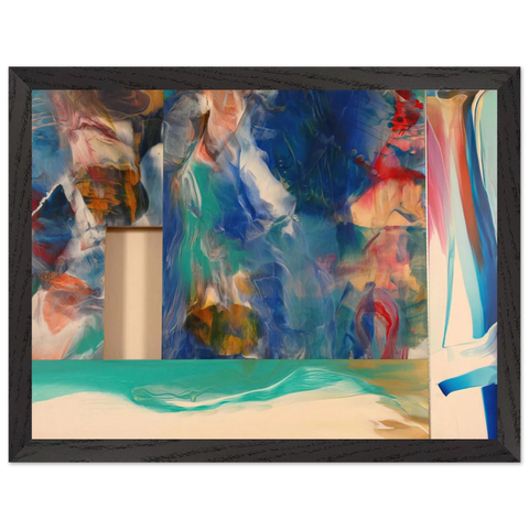 Icon by Sam Gilliam — Framed art print at Zephyeer