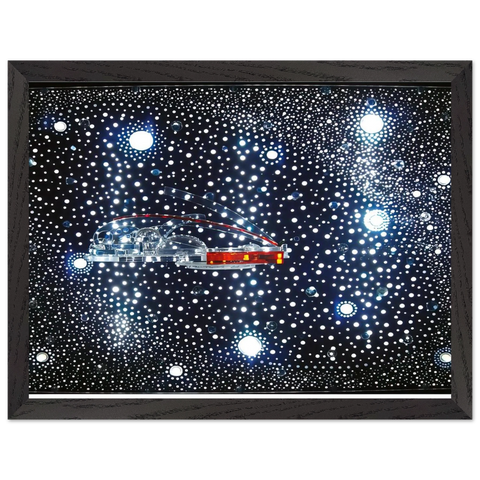 Constellation and Habitat of the Hydrospatial City, - 1973 by Gyula Kosice — Framed art print at Zephyeer