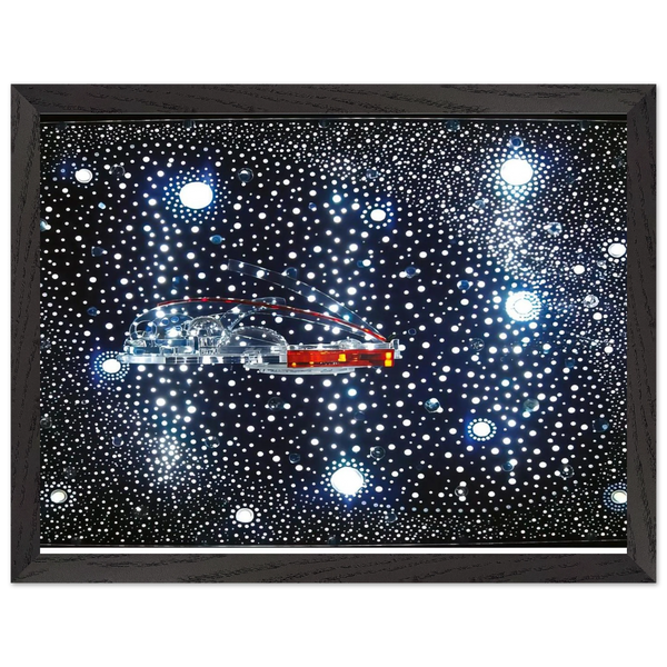 Constellation and Habitat of the Hydrospatial City, - 1973 by Gyula Kosice — Framed art print at Zephyeer