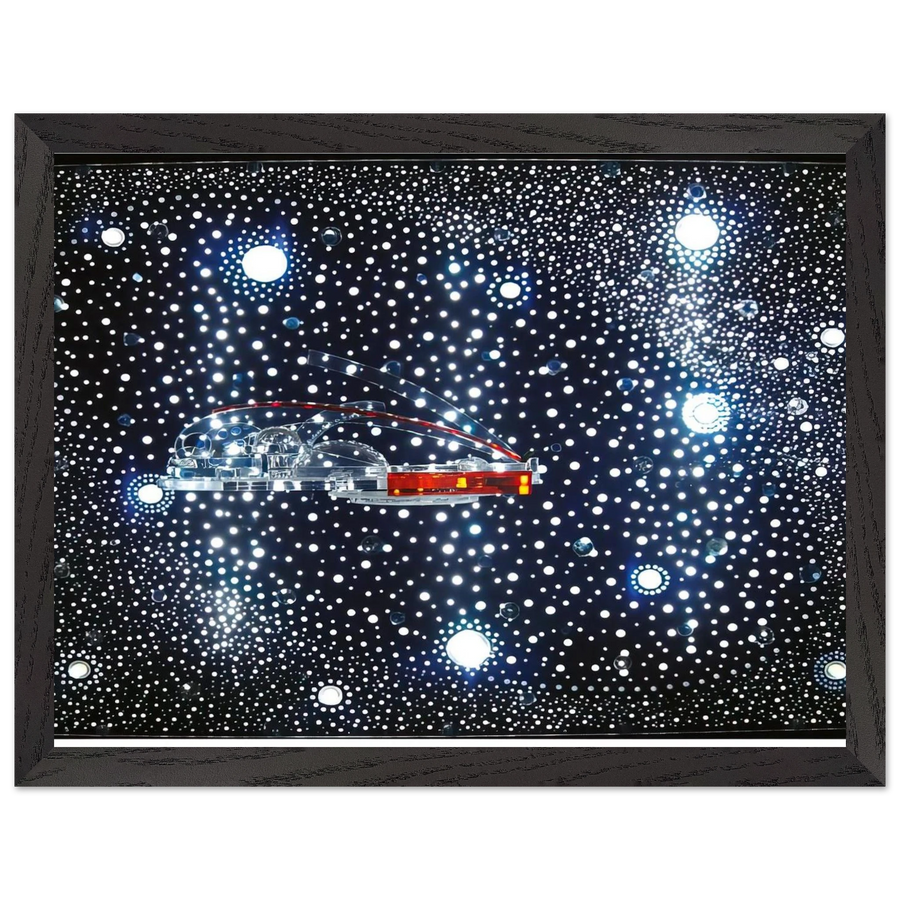 Constellation and Habitat of the Hydrospatial City, - 1973 by Gyula Kosice — Framed art print at Zephyeer