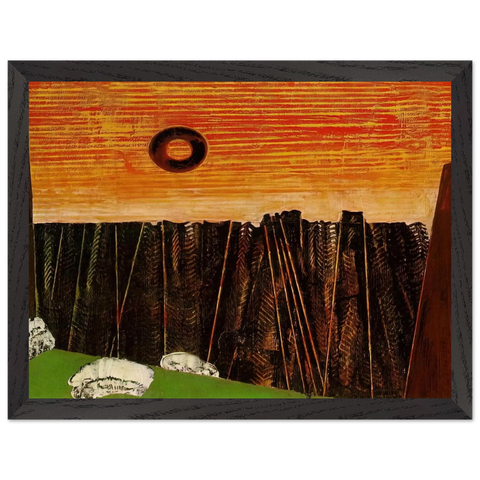 Fishbone Forest by Max Ernst — Framed art print at Zephyeer