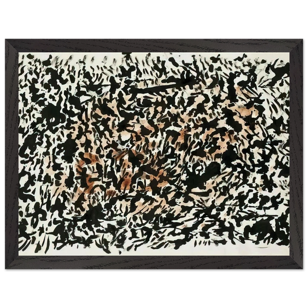 UNTITLED 1979 by Henri Michaux — Framed art print at Zephyeer
