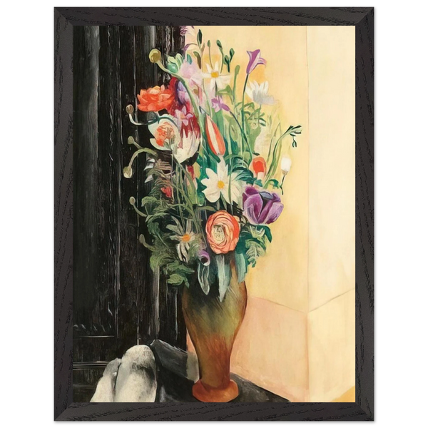 FLOWERS 1919 by Moise Kisling — Framed art print at Zephyeer