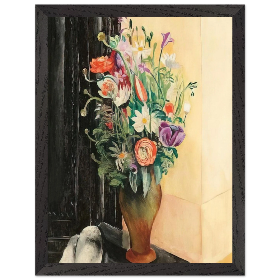 FLOWERS 1919 by Moise Kisling — Framed art print at Zephyeer