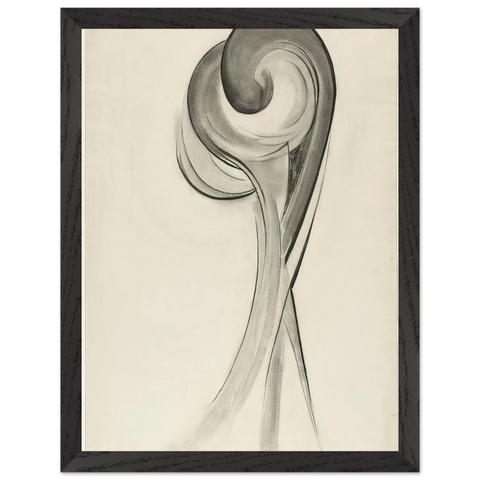 Drawing XII by Georgia O'Keeffe — Framed art print at Zephyeer