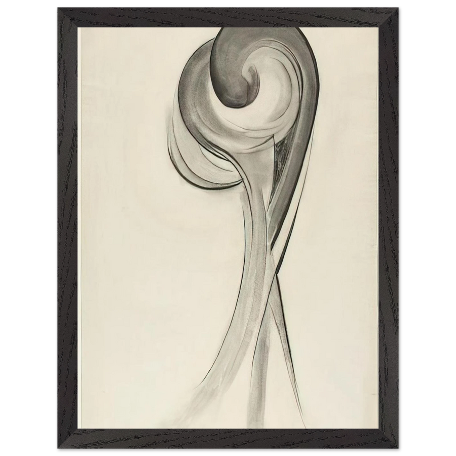 Drawing XII by Georgia O'Keeffe — Framed art print at Zephyeer