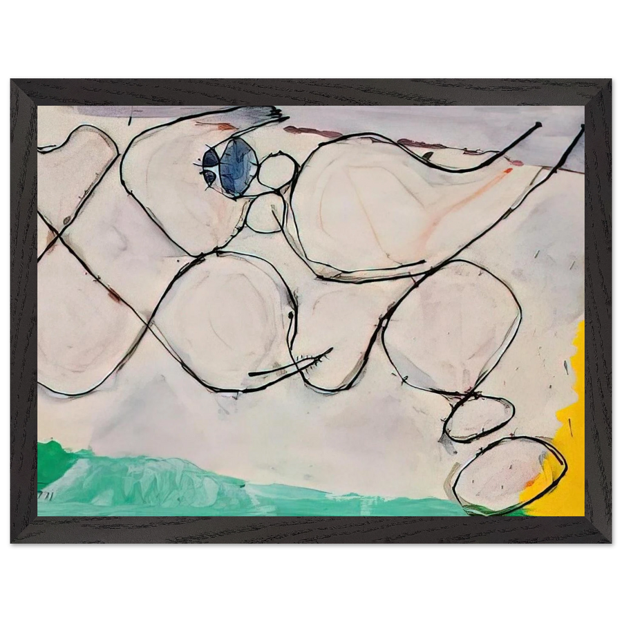 Untitled - 1971 by Frank Lobdell — Framed art print at Zephyeer