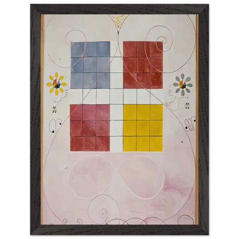 DE TIO ST RSTA N 10 ALDERDOMEN 1907 by Hilma af Klint — Framed art print at Zephyeer