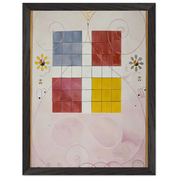 DE TIO ST RSTA N 10 ALDERDOMEN 1907 by Hilma af Klint — Framed art print at Zephyeer