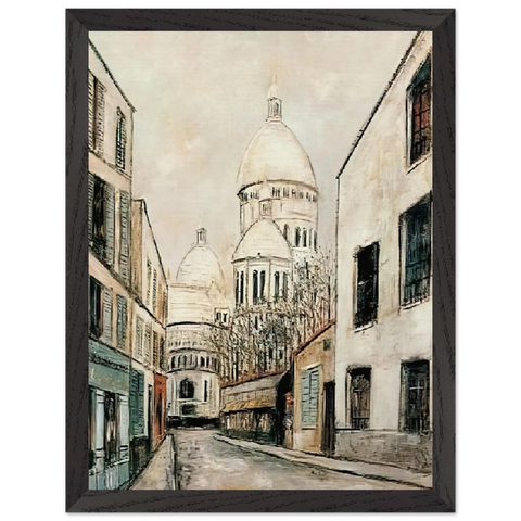 SACRE COEUR 1 by Maurice Utrillo — Framed art print at Zephyeer