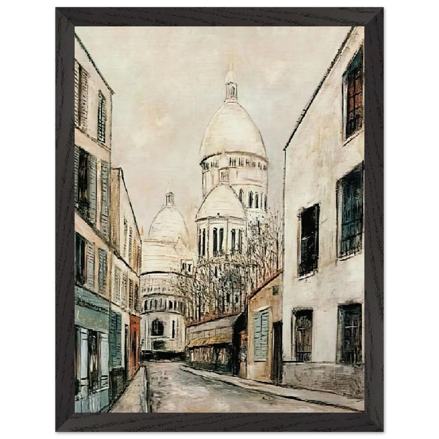 SACRE COEUR 1 by Maurice Utrillo — Framed art print at Zephyeer