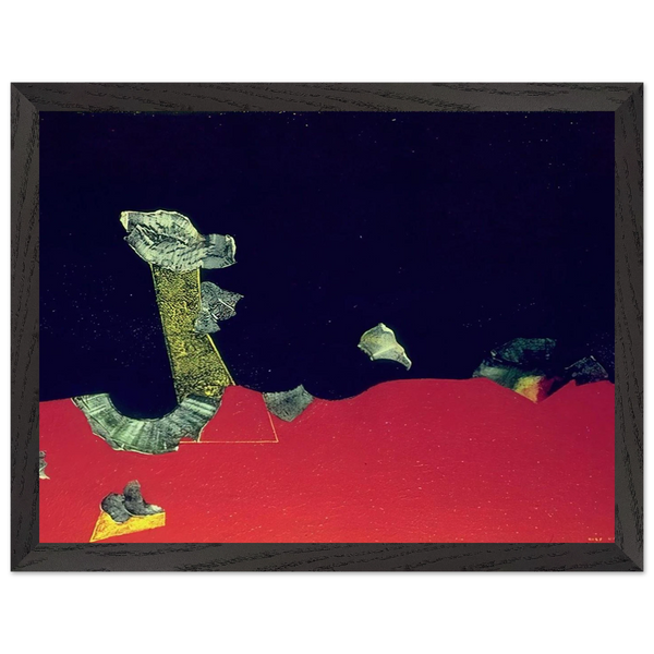 Landscape with shells by Max Ernst — Framed art print at Zephyeer