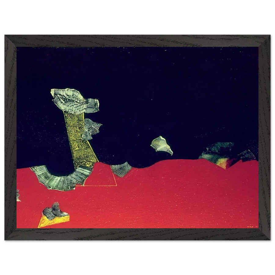 Landscape with shells by Max Ernst — Framed art print at Zephyeer