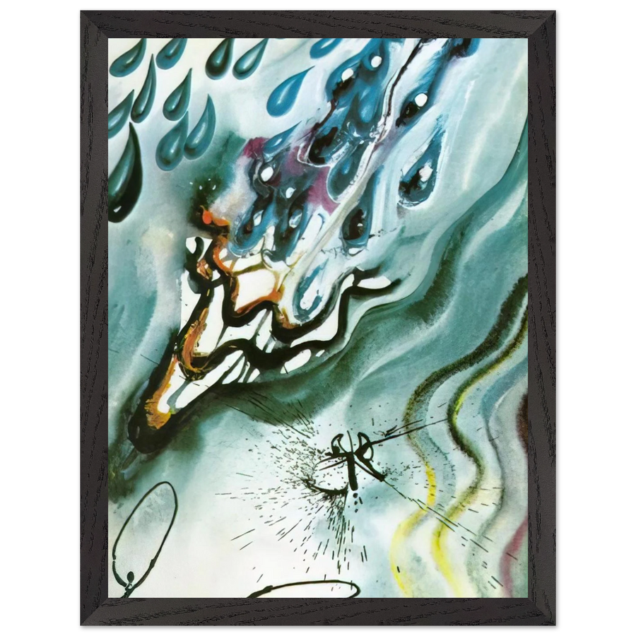 THE POOL OF TEARS by Salvador Dali — Framed art print at Zephyeer