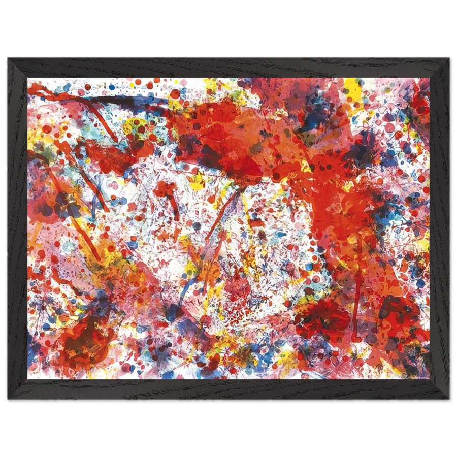 And Pink by Sam Francis — Framed art print at Zephyeer