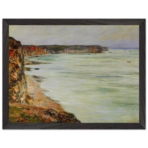 Calm Weather, Fecamp by Claude Monet — Framed art print at Zephyeer