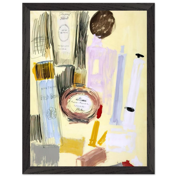 Untitled  Beauty Products by Andy Warhol — Framed art print at Zephyeer