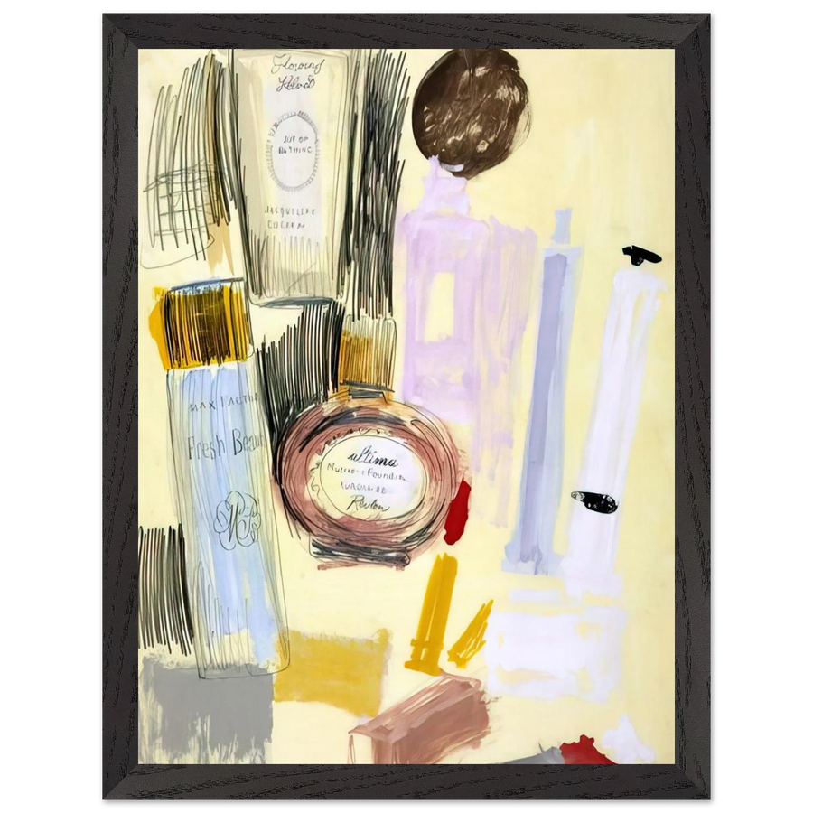 Untitled  Beauty Products by Andy Warhol — Framed art print at Zephyeer