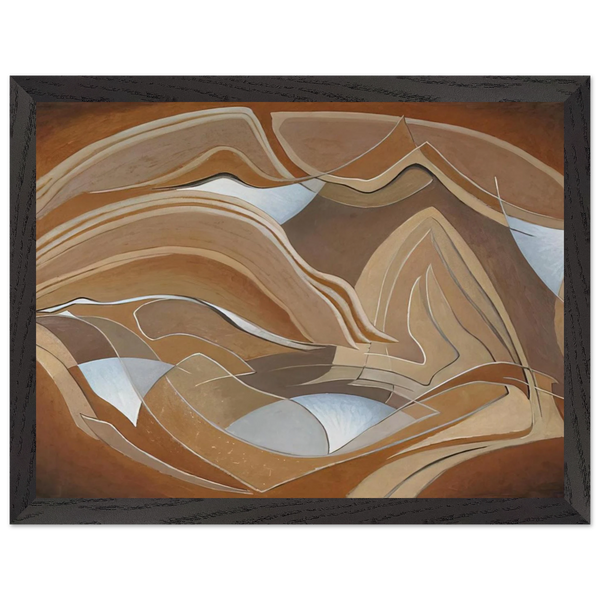 Nature Rhythms - 1950 by Lawren Harris — Framed art print at Zephyeer