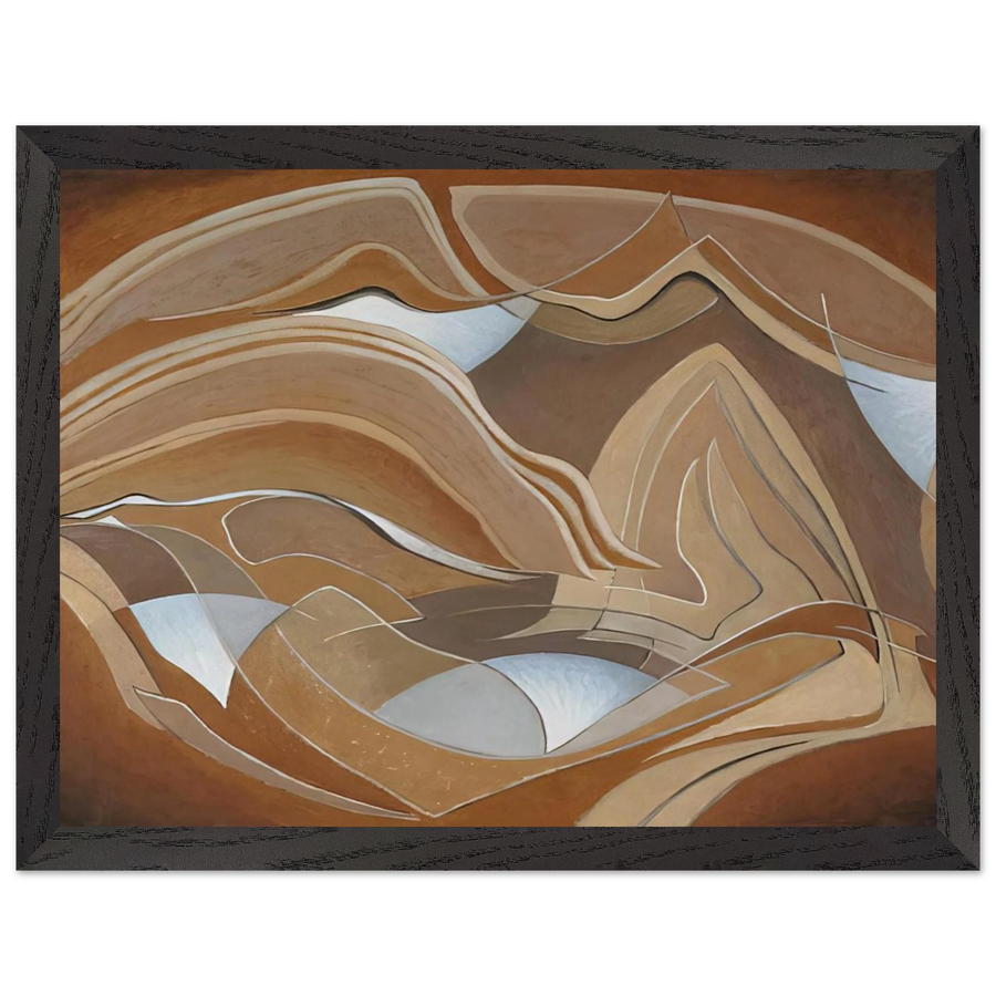 Nature Rhythms - 1950 by Lawren Harris — Framed art print at Zephyeer