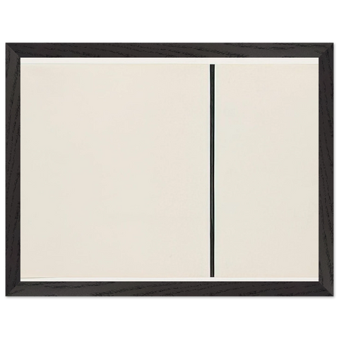 Vertical Line from the series Line Form Color by Ellsworth Kelly — Framed art print at Zephyeer
