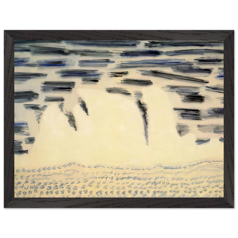 Onrushing Wave - 1958 by Milton Avery — Framed art print at Zephyeer
