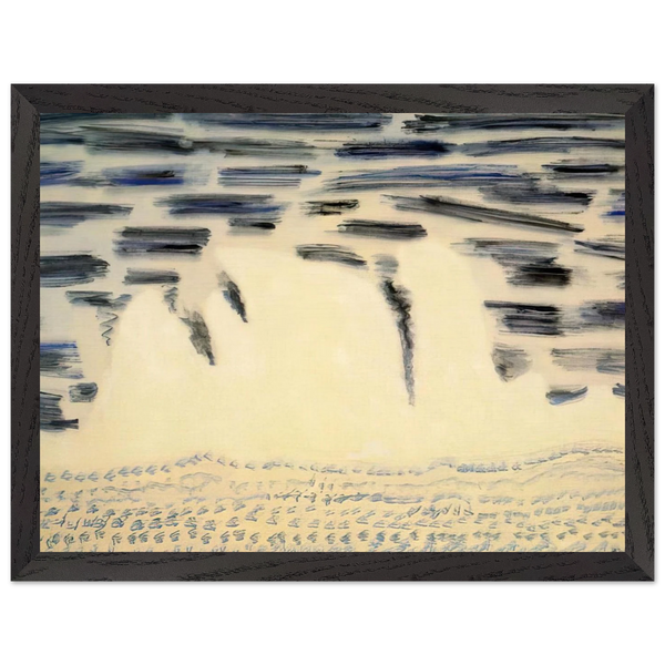 Onrushing Wave - 1958 by Milton Avery — Framed art print at Zephyeer