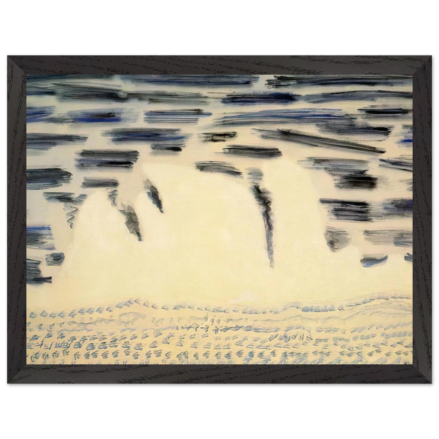 Onrushing Wave - 1958 by Milton Avery — Framed art print at Zephyeer